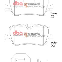 DBA XP Performance Brake Pads DBA DB15191XP
