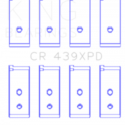 KING ENGINE BEARINGS CR439XPD