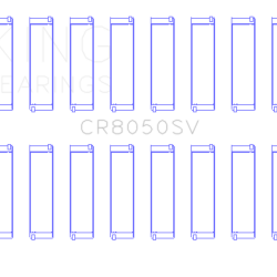 KING ENGINE BEARINGS CR8050SV05