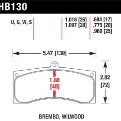 HAWK PERFORMANCE HB130U1018