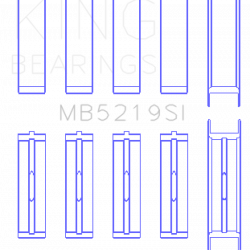 KING ENGINE BEARINGS MB5219SI025