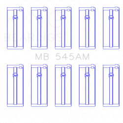 KING ENGINE BEARINGS MB545AM05