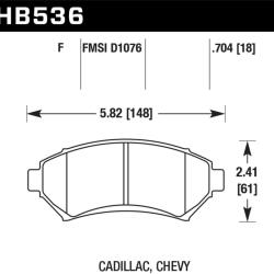 Hawk Performance HB536F.704