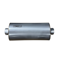 KSH Univ Polished Muffler Kooks Headers MUF-019-CI