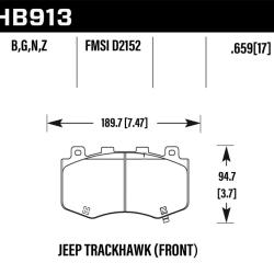 HAWK PERFORMANCE HB913B659