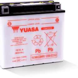 YUASA BATTERY YUAM2218L