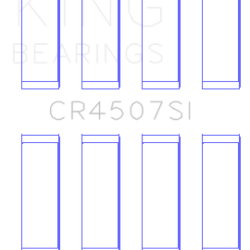 KING Rod Bearings King Engine Bearings CR4507SI0.75