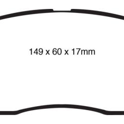 EBC Greenstuff Brake Pad Sets EBC DP61558