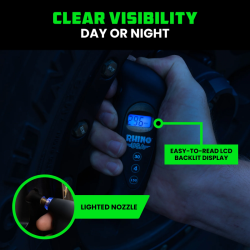 RHINO USA RGAUGEDIGBLK