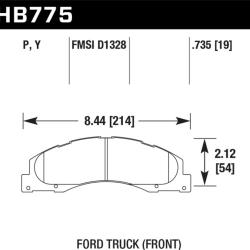 Hawk Performance HB775P.735
