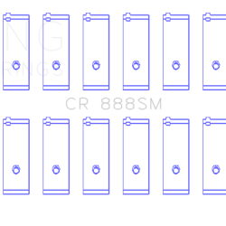 KING ENGINE BEARINGS CR888SM05