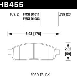 Hawk Performance HB455Z.785