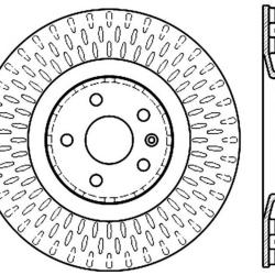 ST Slot & Drill Brake Rotors Stoptech 127.62128L