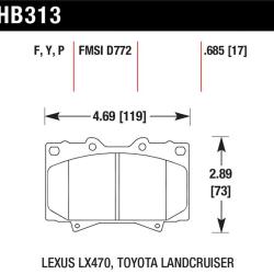 Hawk Performance HB313Y.685