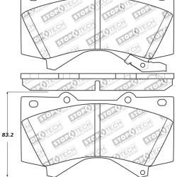 ST Sport Brake Pads Stoptech 309.13030