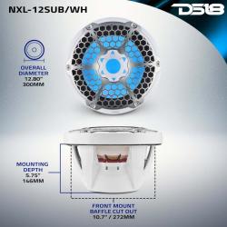 DS18 NXL-12SUB/WH