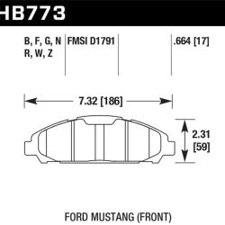 Hawk Performance HB773Z.664