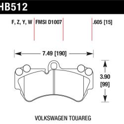 Hawk Performance HB512Z.605