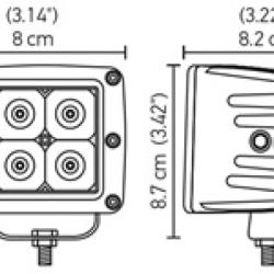 HELLA Optilux LED Cube Hella 357204821