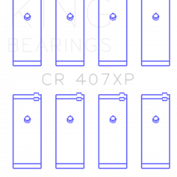 KING ENGINE BEARINGS CR407XP