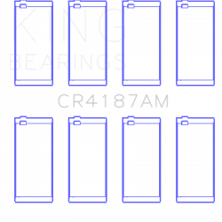 KING ENGINE BEARINGS CR4187AM025