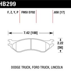 Hawk Performance HB299Y.650