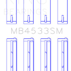 KING ENGINE BEARINGS MB4533SM025