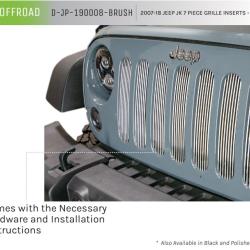 DV8 Offroad D-JP-190008-BRUSH