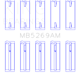 KING ENGINE BEARINGS MB5269AM025