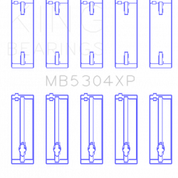 KING ENGINE BEARINGS MB5304XP026