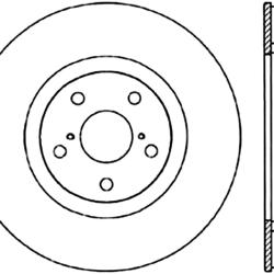 STOPTECH 12644104CSR