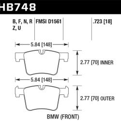 HAWK PERFORMANCE HB748B723