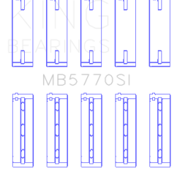KING ENGINE BEARINGS MB5770SI05