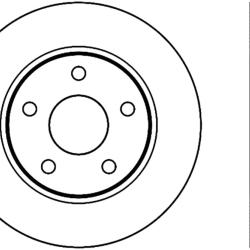 STOPTECH 12667068CSR