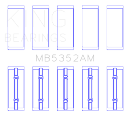 KING ENGINE BEARINGS MB5352AM025