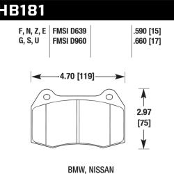 HAWK PERFORMANCE HB181N590