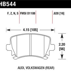 Hawk Performance HB544F.628