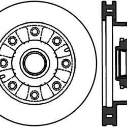 STOPTECH 12665073CSL