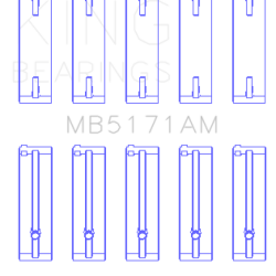 KING ENGINE BEARINGS MB5171AM025