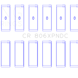 KING ENGINE BEARINGS CR806XPNDCSTDX