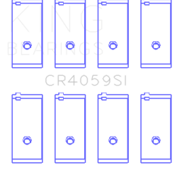 KING Connecting Rod Bearings King Engine Bearings CR4059SI0.25