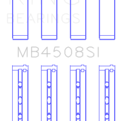 KING ENGINE BEARINGS MB4508SI