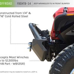 DV8 Offroad FBSHTB-14