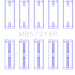 KING ENGINE BEARINGS MB5721XP
