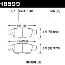 Hawk Performance HB599F.616