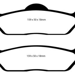 EBC Yellowstuff Brake Pad Sets EBC DP41697R