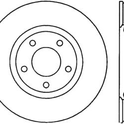 STOPTECH 12645069CSL