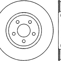STOPTECH 12663061CSR
