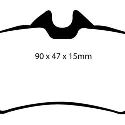 EBC Bluestuff Brake Pad Sets EBC DP51156/2NDX