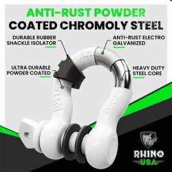 RHINO USA RNOWHTSHACKLES